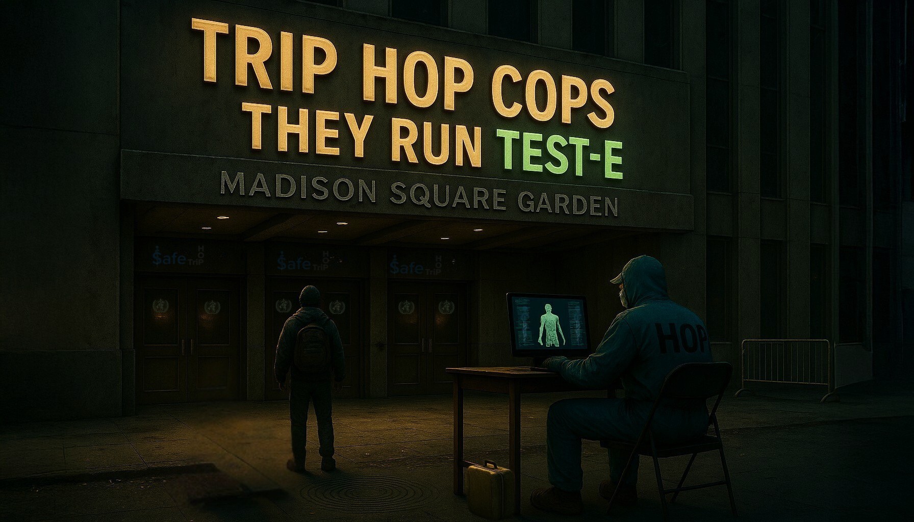 Trip H.O.P. Cops Run Test -E