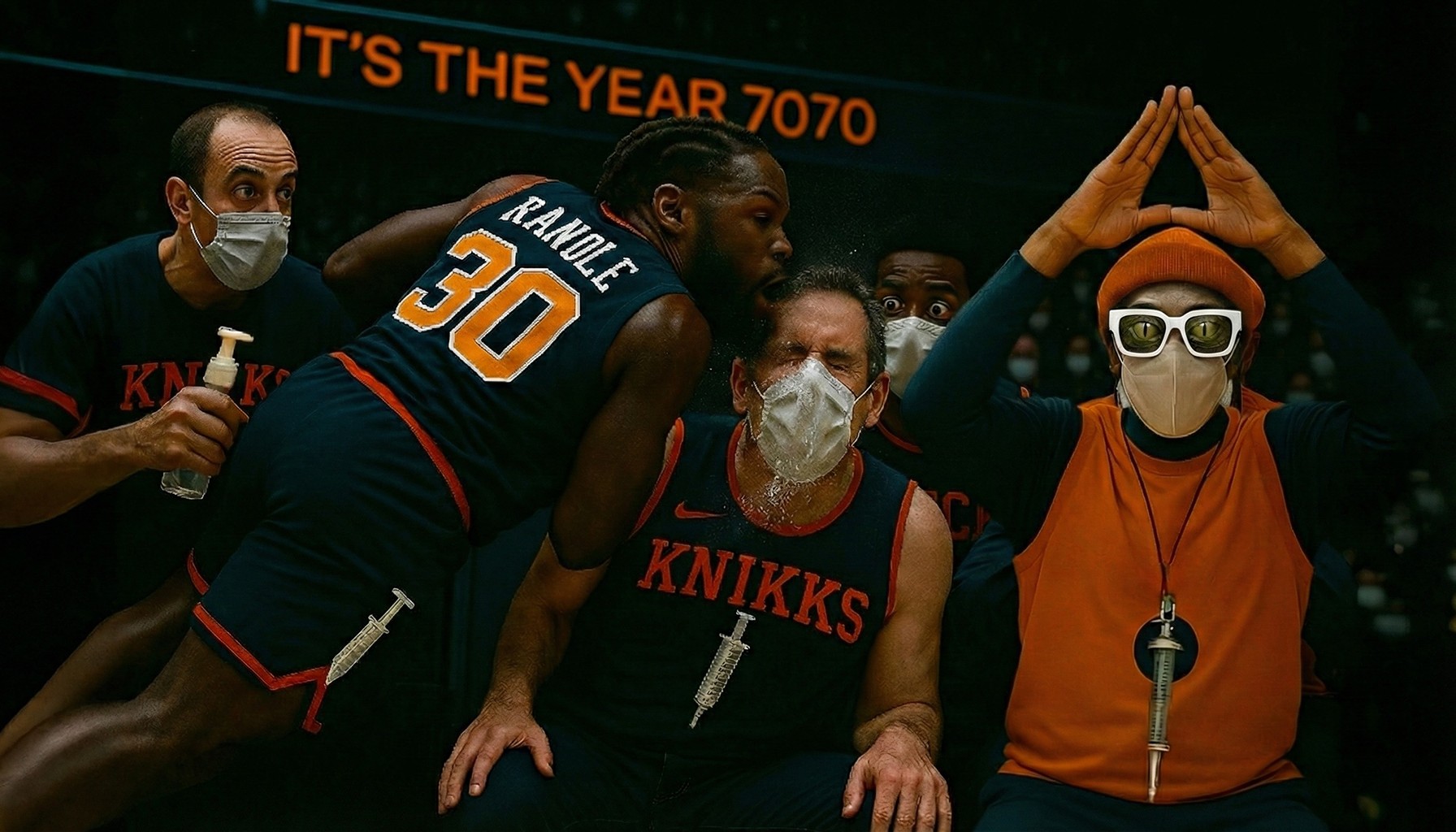 It's The Year 7070 MSG Courtside