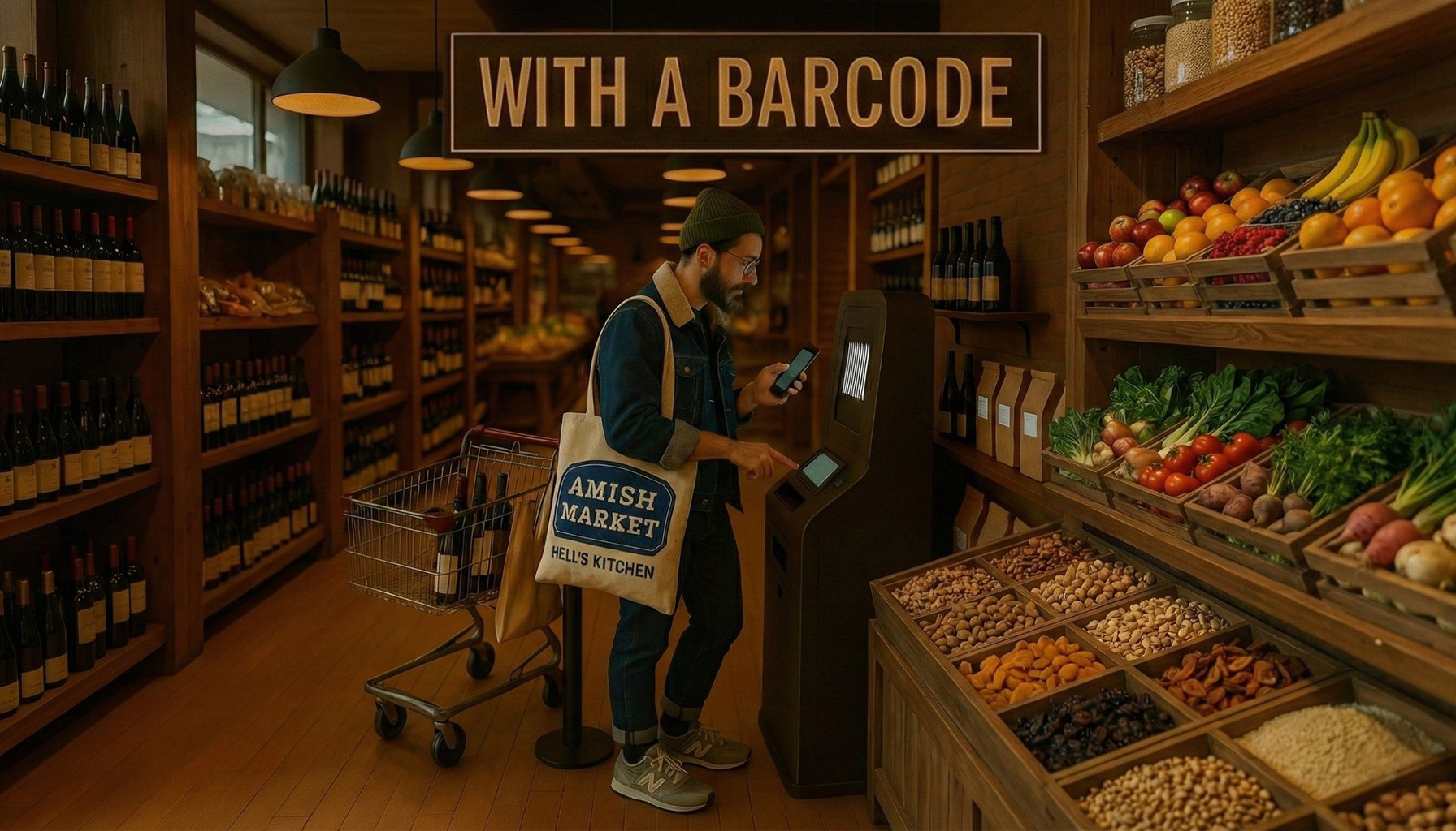With a Barcode