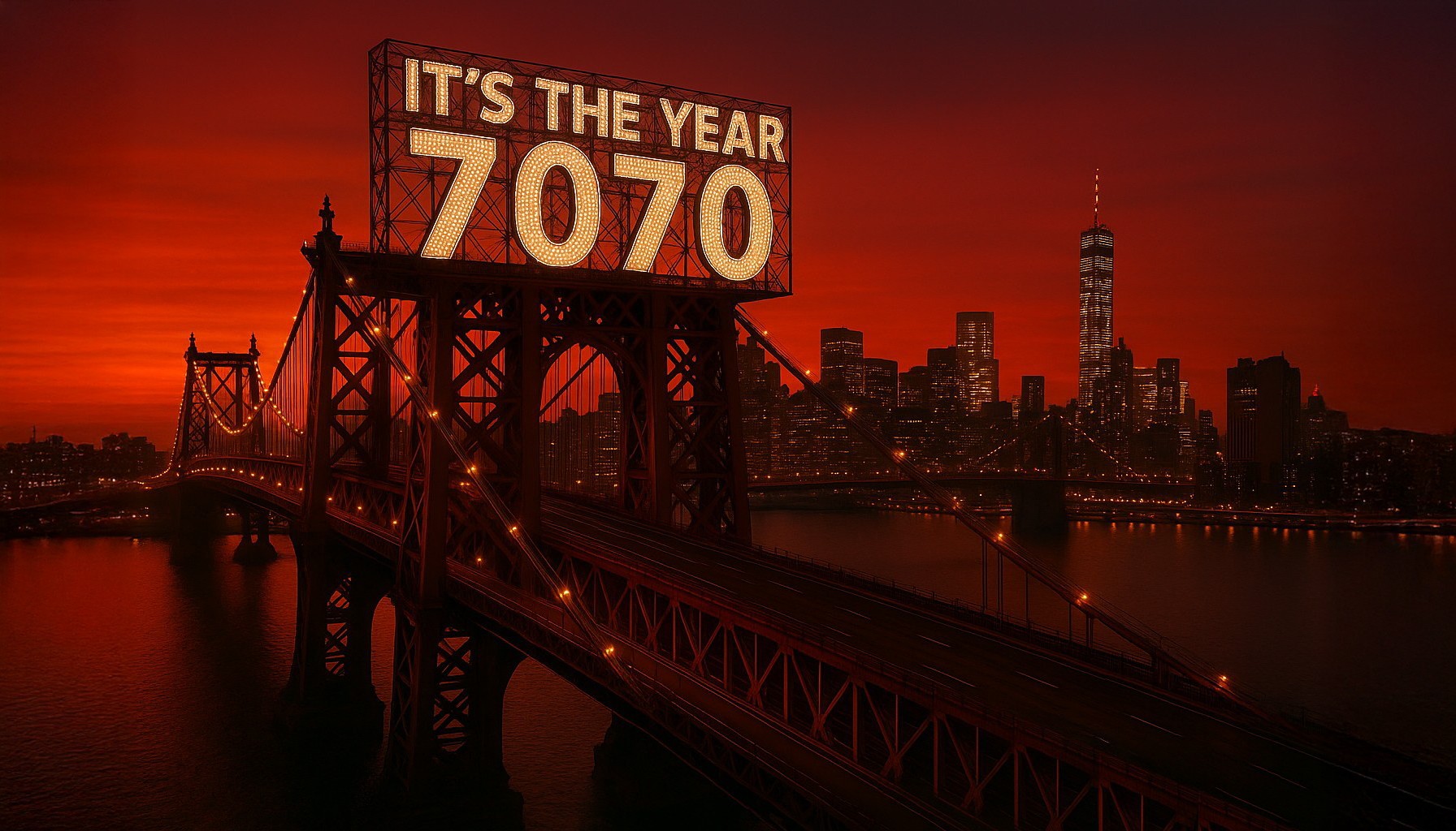 It's The Year 7070 - Williamsburg Bridge
