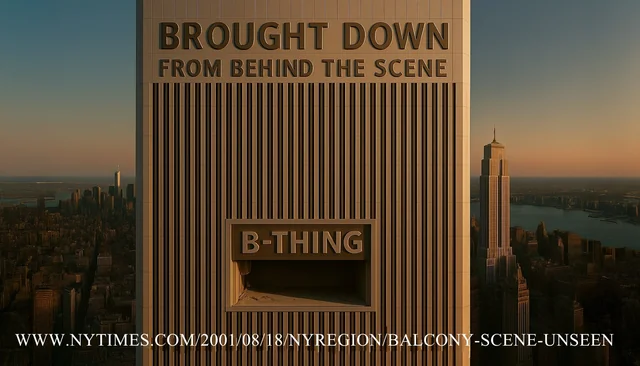 Brought Down From Behind the Scene