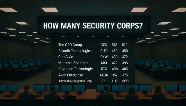 How Many Securtiy Corps