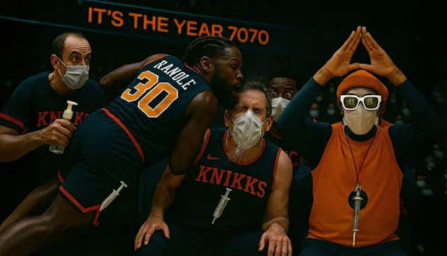 It's The Year 7070 MSG Courtside