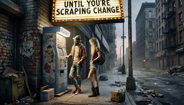Until You're Scraping Change