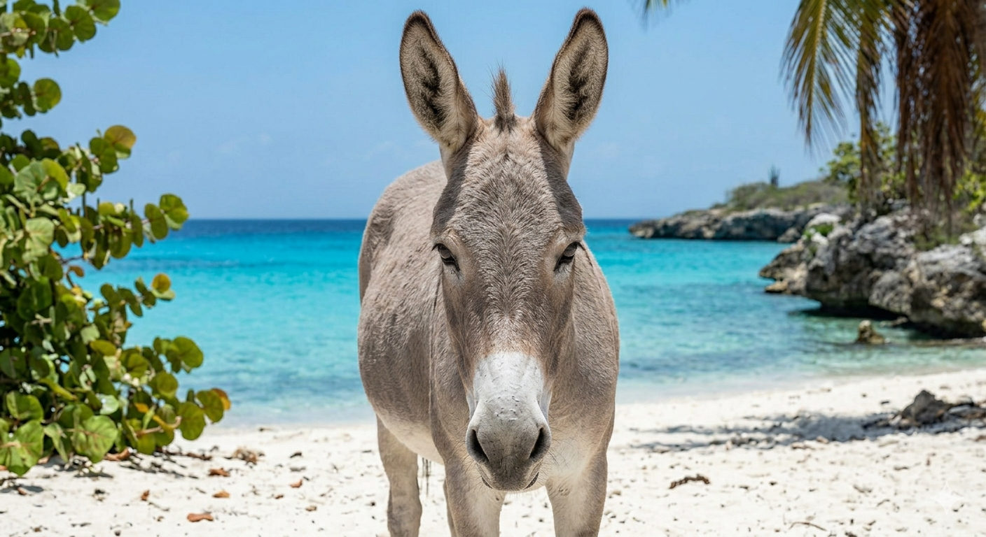 Caribbean Beach Burro