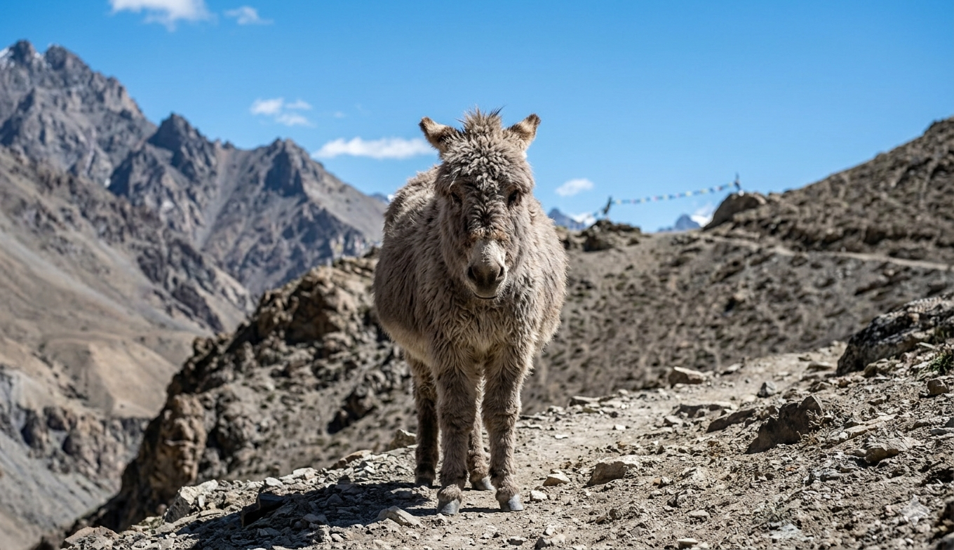Spiti Donkey (Himalayas)