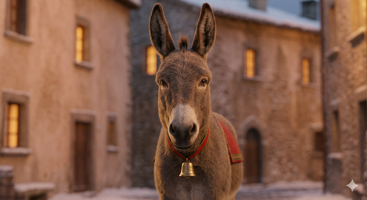 Italian Christmas Donkey