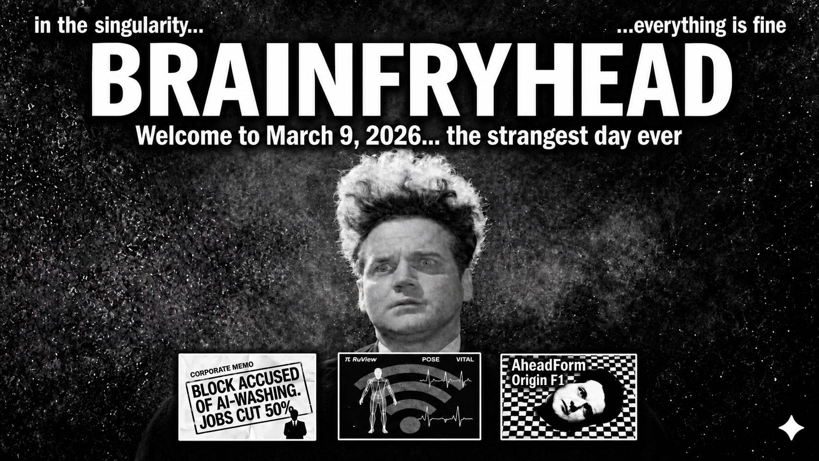 AI Brain Fry Eraserhead