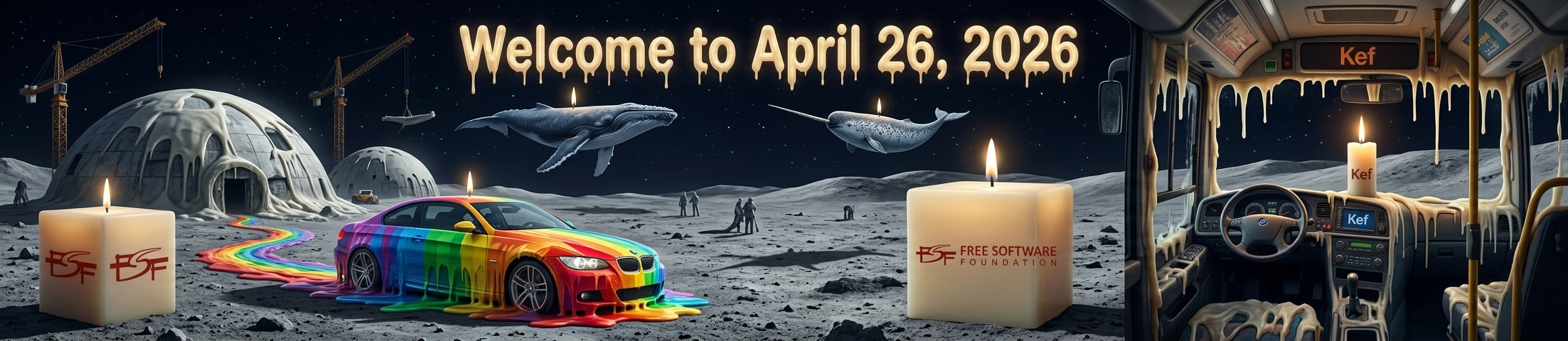 The Lunar Candles of Sonnet 4.6 — Uber Wide Version