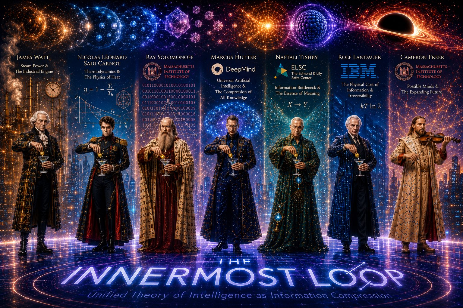 A Timeline of The Unified Theory of Intelligence as Information Compression
