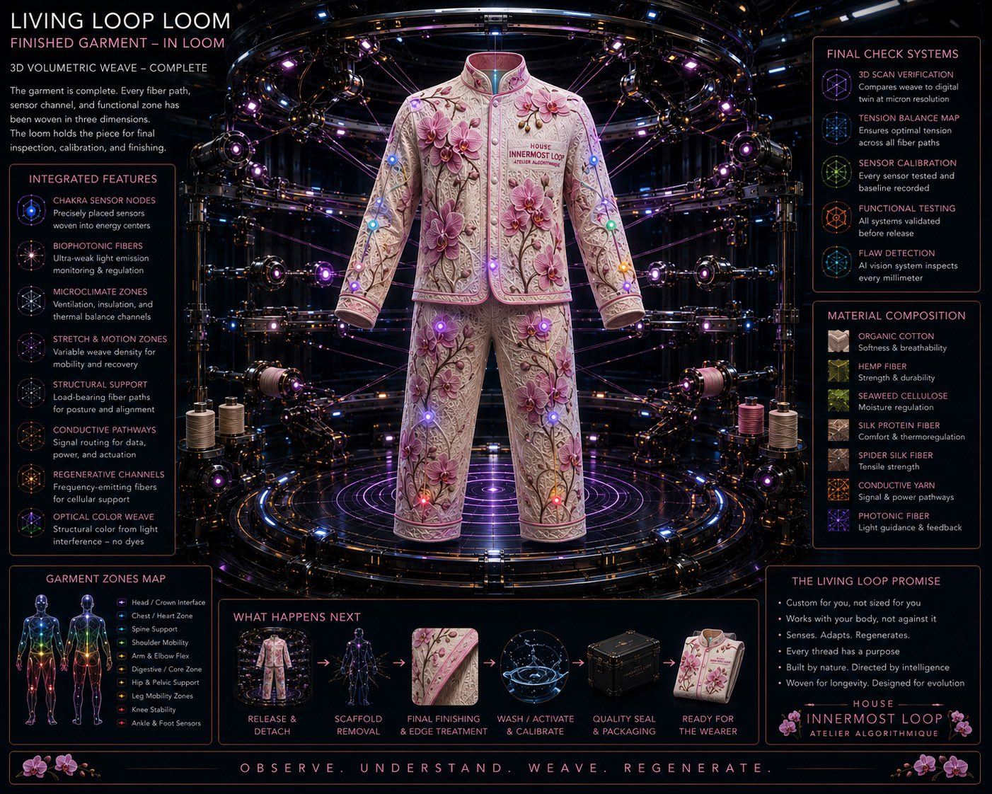Pajamas That Drip Abundance in the Loom and Beyond the Seams of Gravity