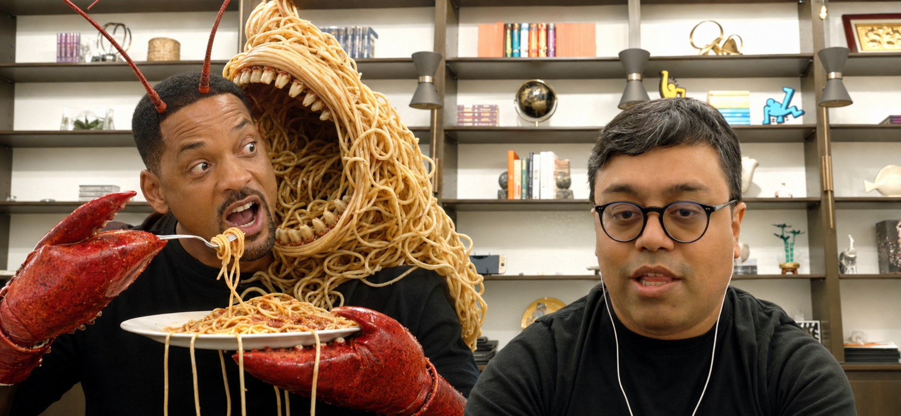 Spaghetti Eats Will Smith as Per Emad