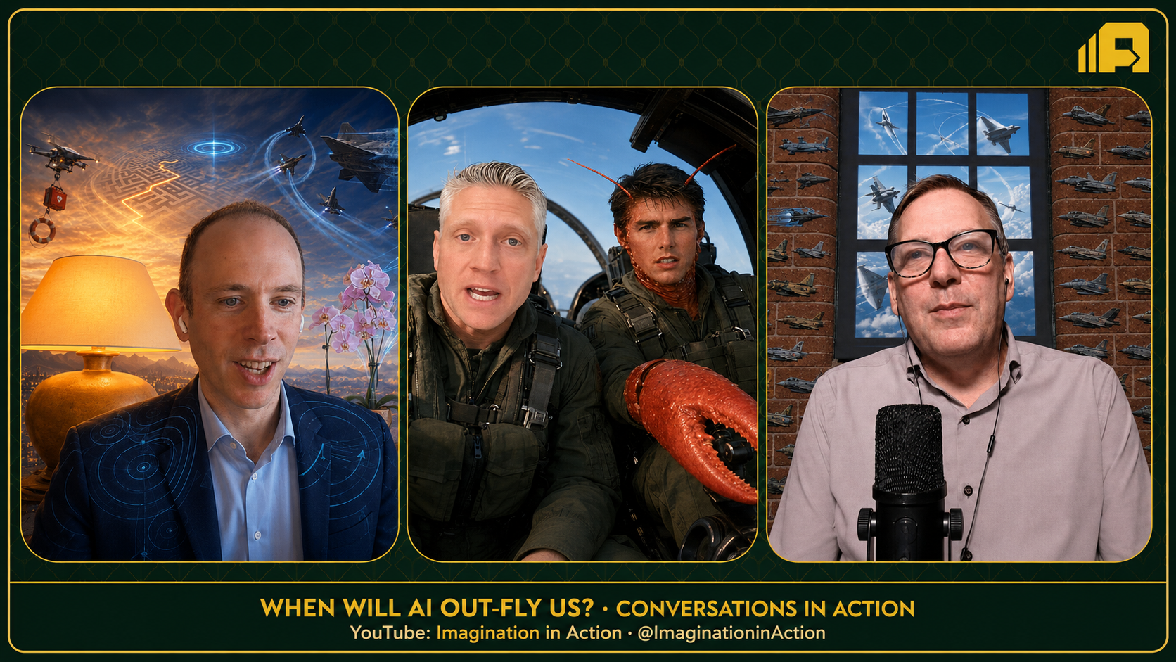 When Will AI Out-Fly Us? Ocho Hamilton Conversation Background Remix