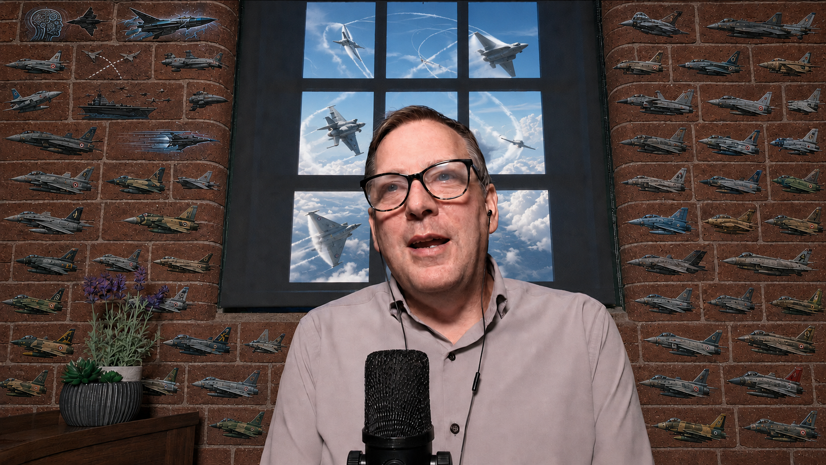 When Will AI Out-Fly Us? John K Werner Background Remix