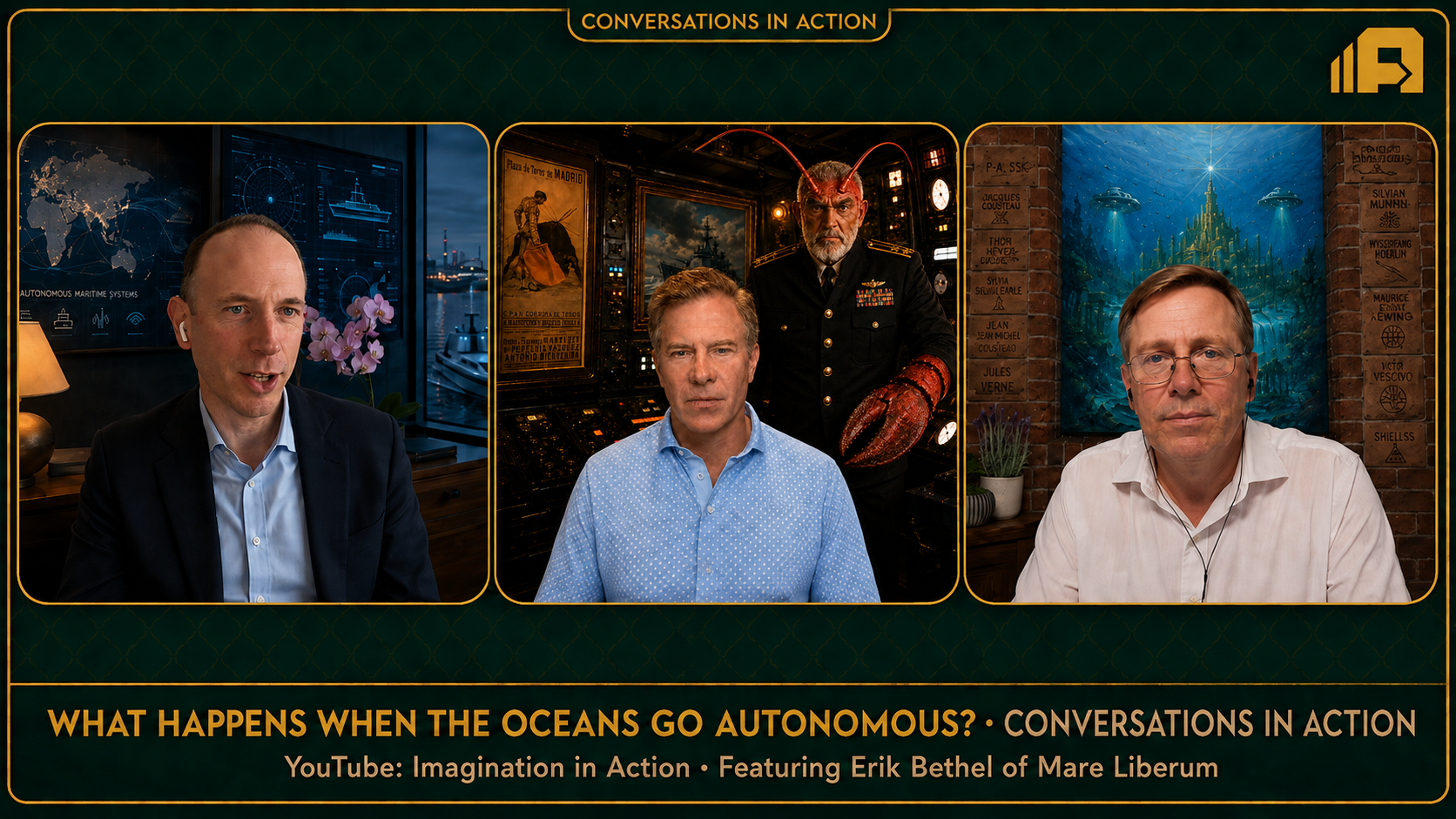 What Happens When The Oceans Go Autonomous? Conversations in Action Remix