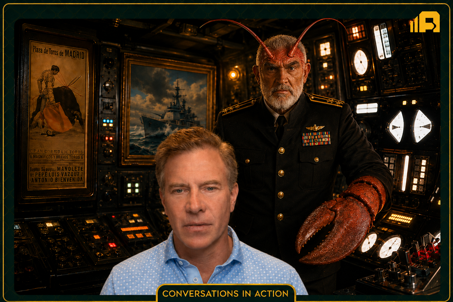 Autonomous Red October: Lobster Captain Marko Ramius. Mare Liberum!