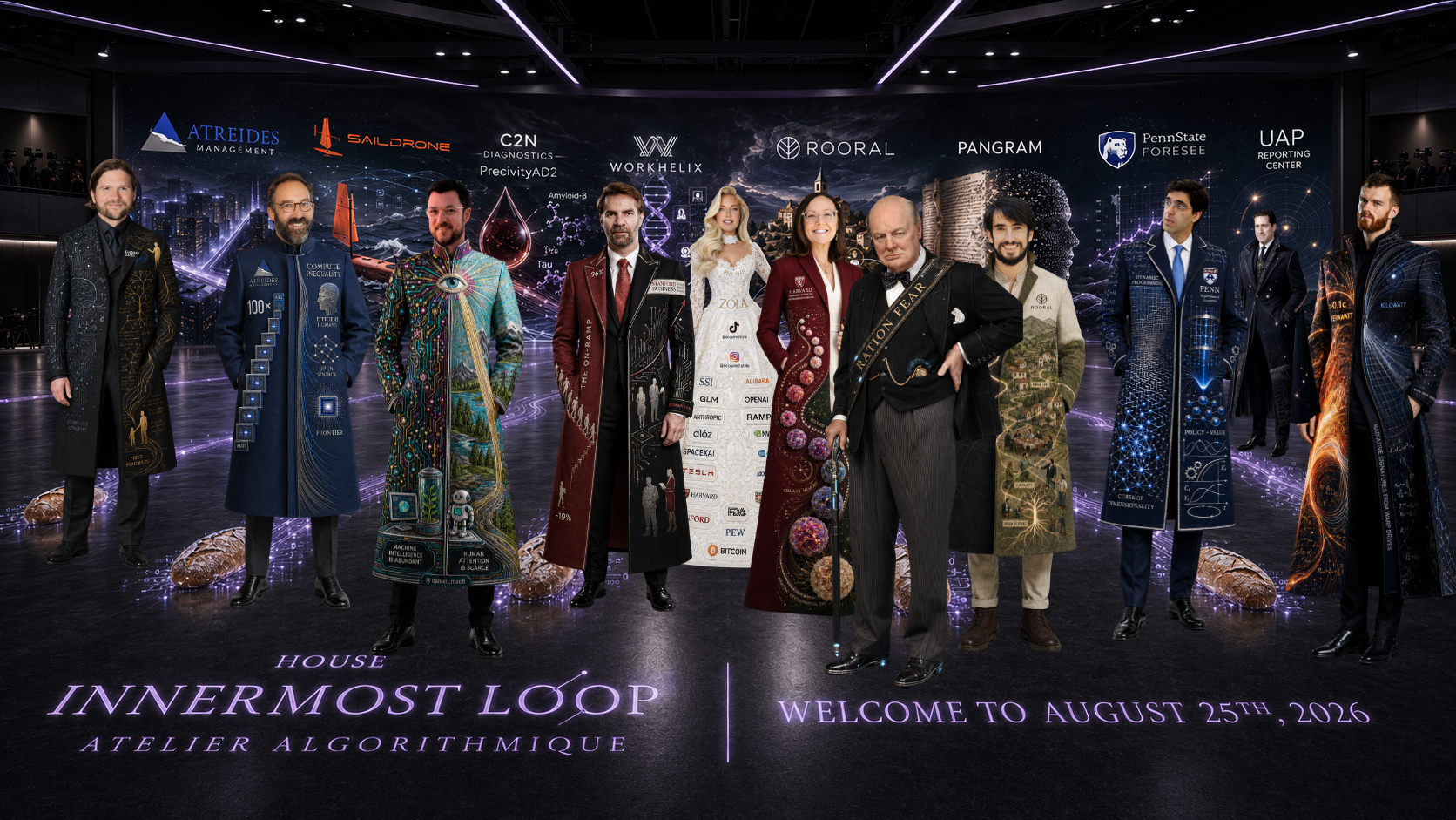 House Innermost Loop – Ration Fear – Gavin Baker, Dan McAteer, Erik Brynjolfsson, Brigette Pheloung McHale, Paola Arlotta, Winston Churchill, Juan Barbed Isusi, Jesús Fernández-Villaverde, Shaun Fell, and John S. Herrington Walk
