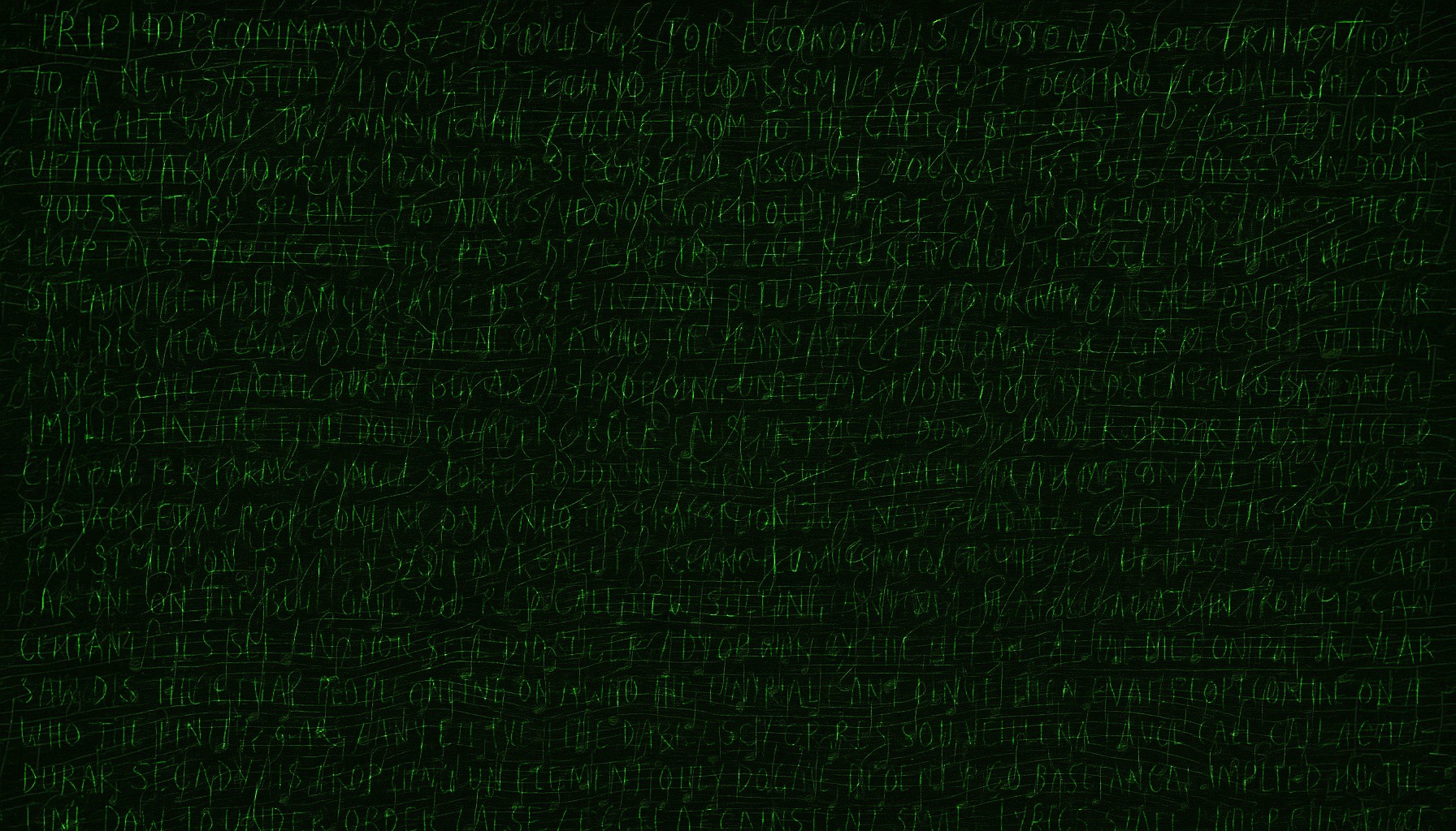 Dysgraphie Neurale — Neural Dysgraphia, the opening image for 7070